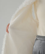 LONG POODLE ECO FUR VEST