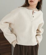 BOUCLE OVERSIZE TOPS