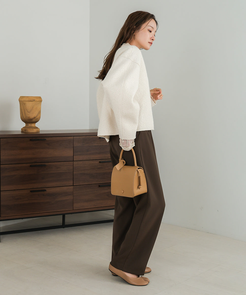 BOUCLE OVERSIZE TOPS