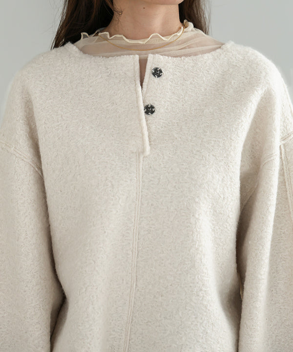 BOUCLE OVERSIZE TOPS