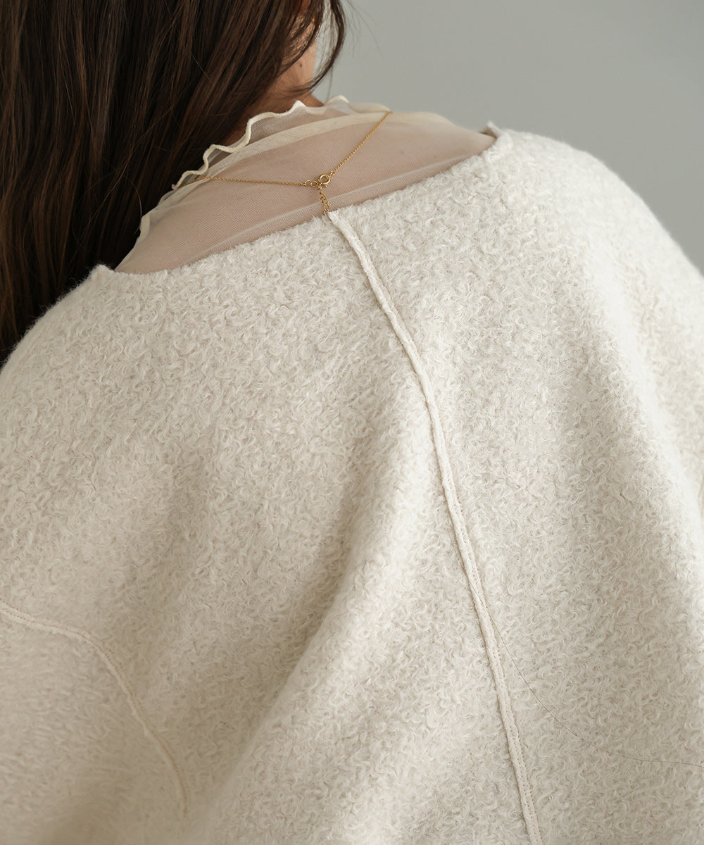 BOUCLE OVERSIZE TOPS