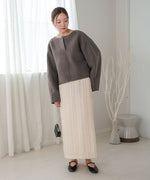 BOUCLE OVERSIZE TOPS