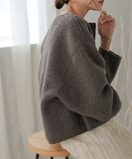 BOUCLE OVERSIZE TOPS