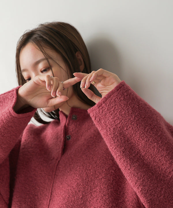 BOUCLE OVERSIZE TOPS