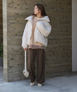stand neck Quilted outerwear