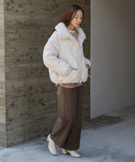 stand neck Quilted outerwear