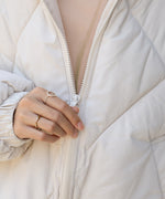 stand neck Quilted outerwear