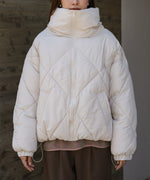 stand neck Quilted outerwear