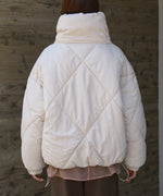 stand neck Quilted outerwear
