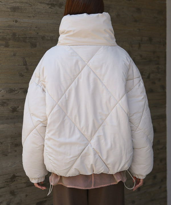 stand neck Quilted outerwear