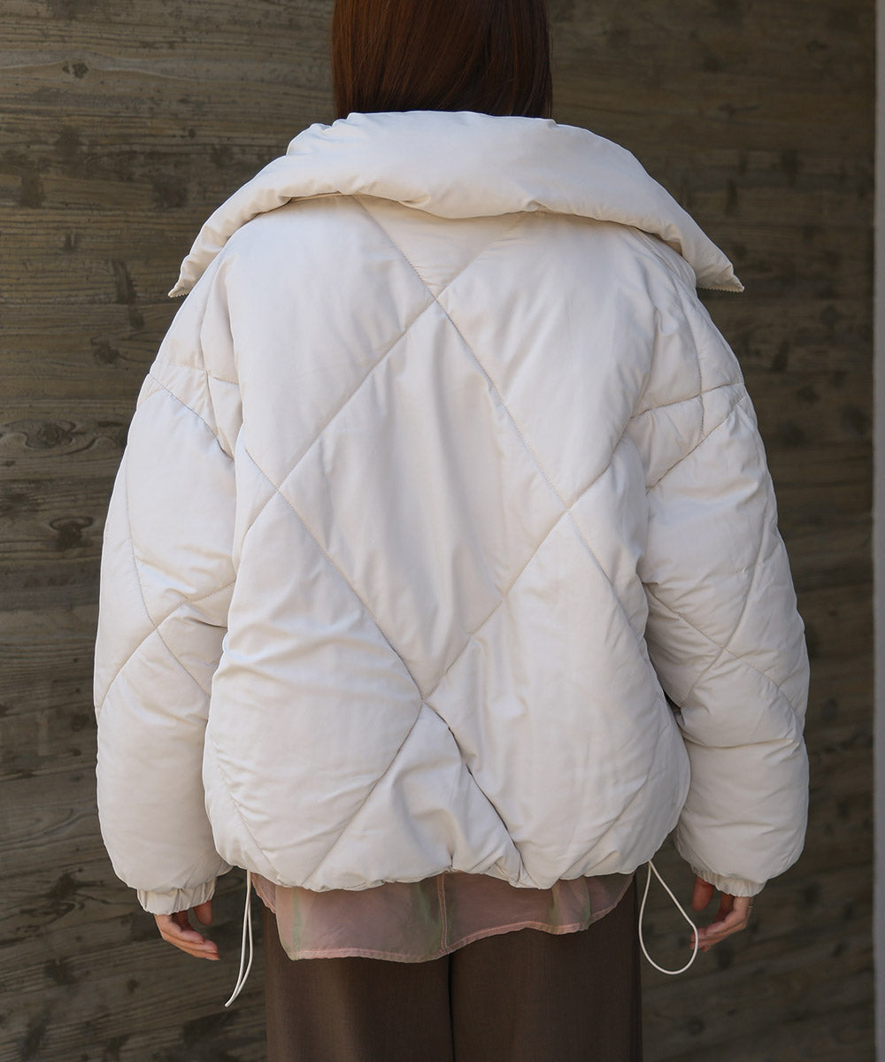 stand neck Quilted outerwear