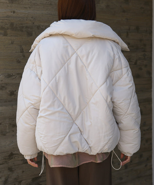 stand neck Quilted outerwear