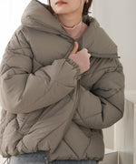 stand neck Quilted outerwear