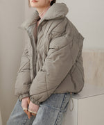 stand neck Quilted outerwear