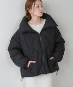 stand neck Quilted outerwear