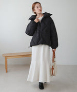 stand neck Quilted outerwear