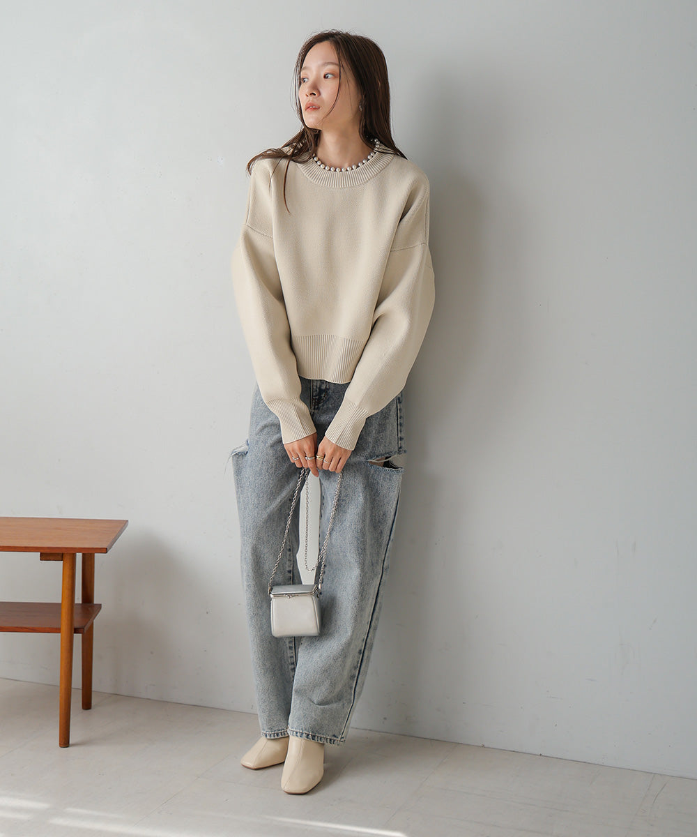 PEARL KNIT TOPS