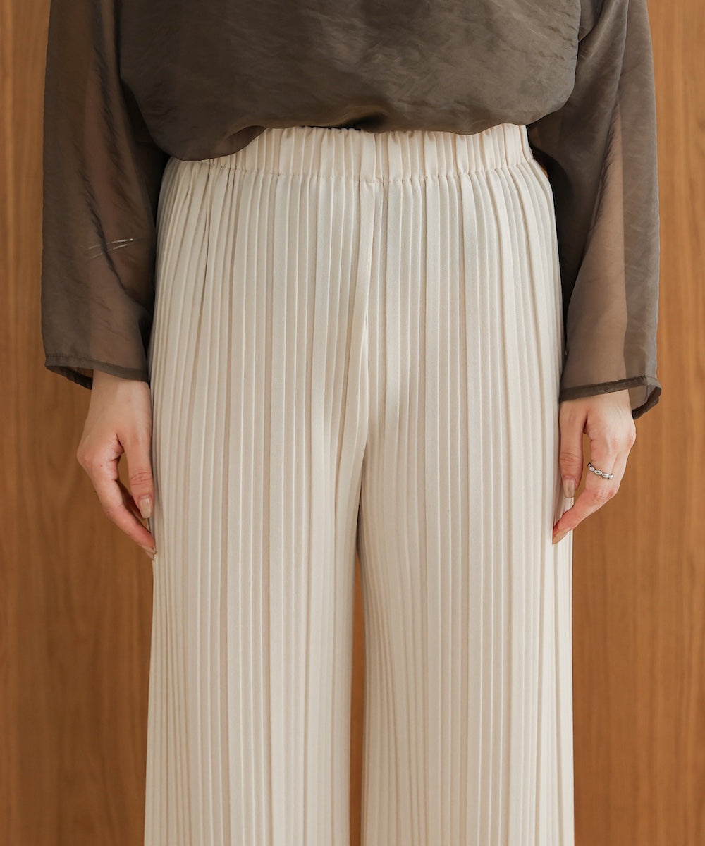 random pleated pants