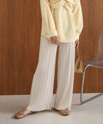 【S・M・L サイズ展開】ランダムプリーツパンツ