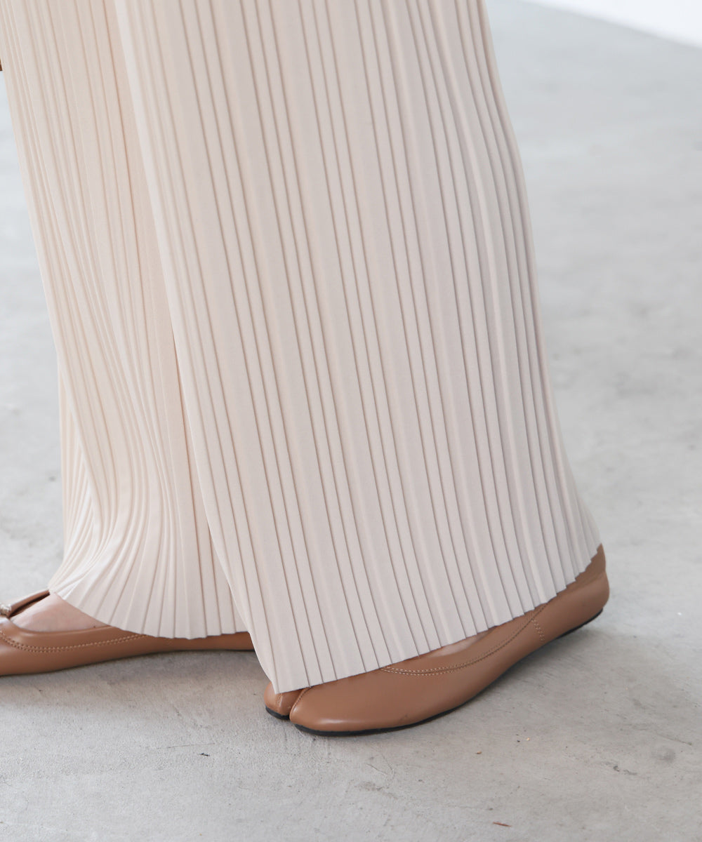 【S・M・L サイズ展開】ランダムプリーツパンツ