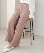 【S・M・L サイズ展開】ランダムプリーツパンツ