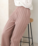 【S・M・L サイズ展開】ランダムプリーツパンツ