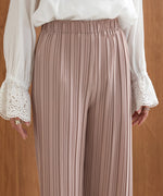 【S・M・L サイズ展開】ランダムプリーツパンツ