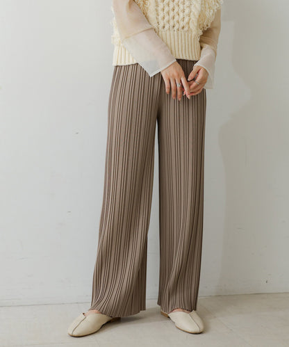 ［TIMESALE］random pleated pants