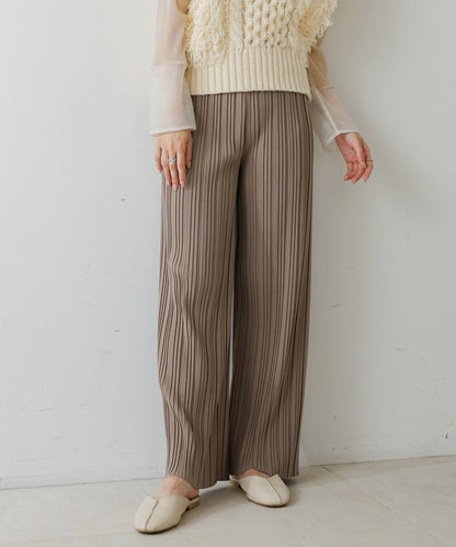 ［TIMESALE］random pleated pants