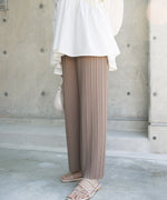 【S・M・L サイズ展開】ランダムプリーツパンツ