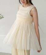 LAME TULLE CAMI TOPS