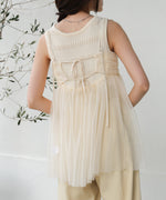 LAME TULLE CAMI TOPS