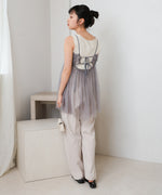 LAME TULLE CAMI TOPS