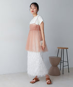 LAME TULLE CAMI TOPS