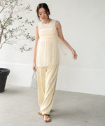 LAME TULLE CAMI TOPS