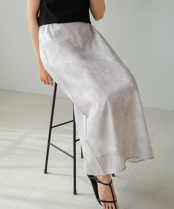 NUANCE MARBLE I-LINE SKIRT