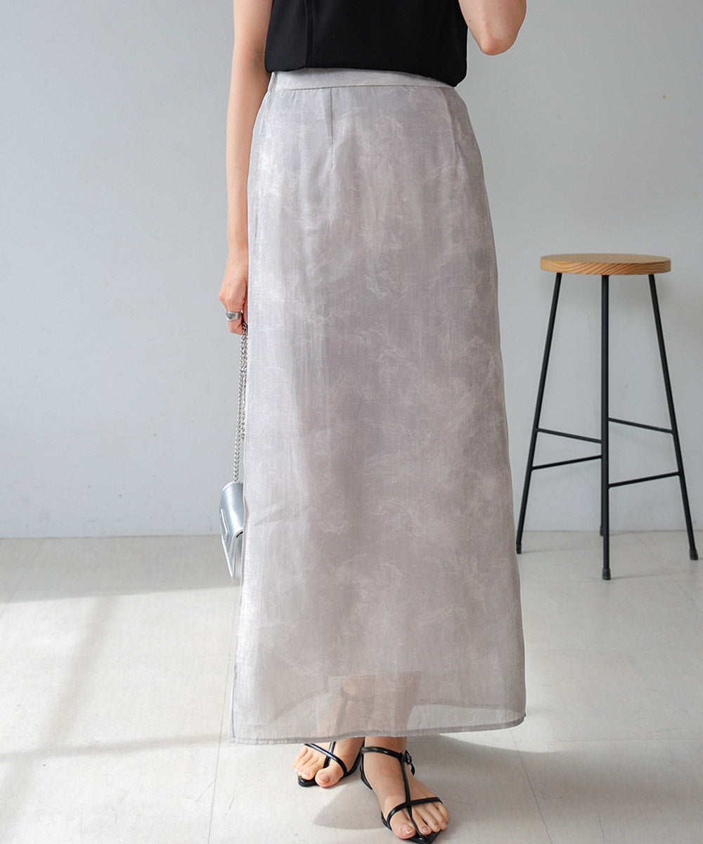 NUANCE MARBLE I-LINE SKIRT