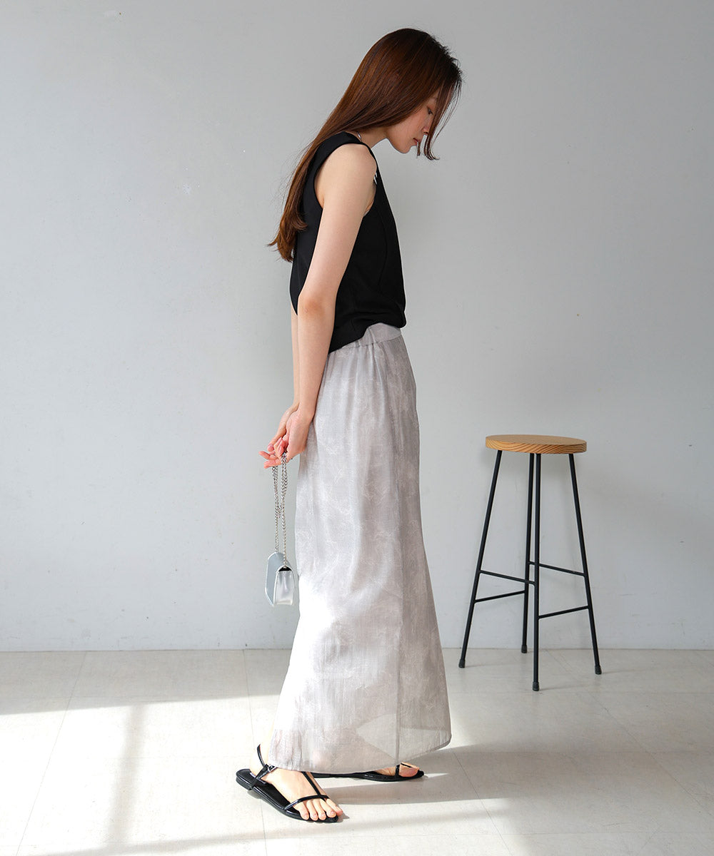 NUANCE MARBLE I-LINE SKIRT
