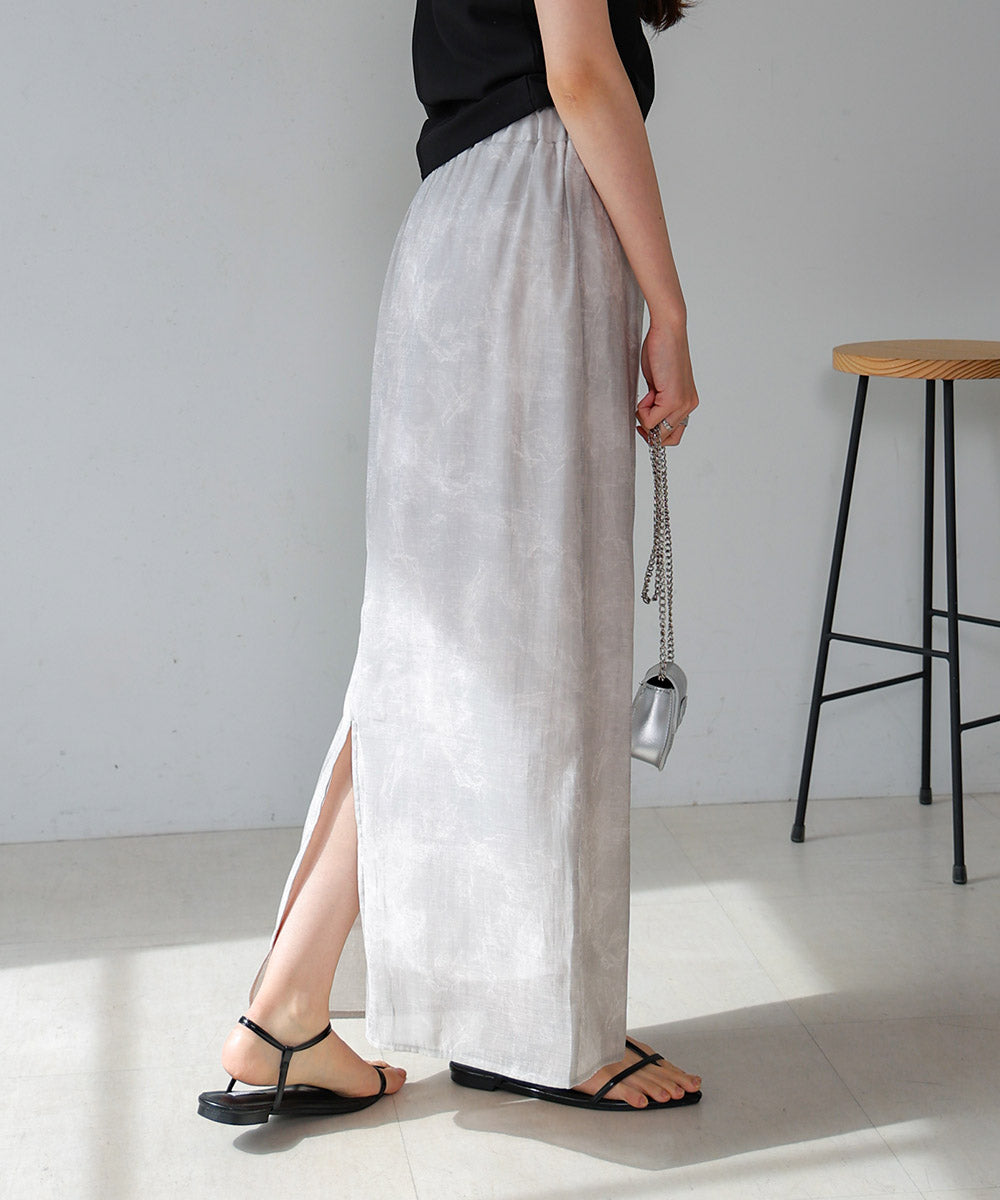 NUANCE MARBLE I-LINE SKIRT