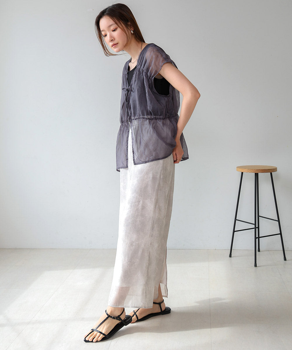 NUANCE MARBLE I-LINE SKIRT