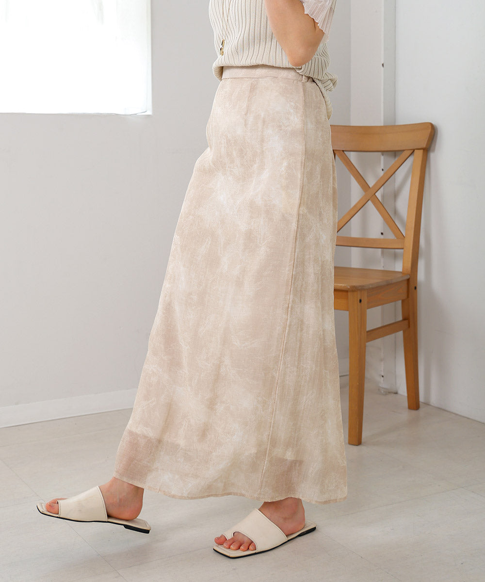 NUANCE MARBLE I-LINE SKIRT