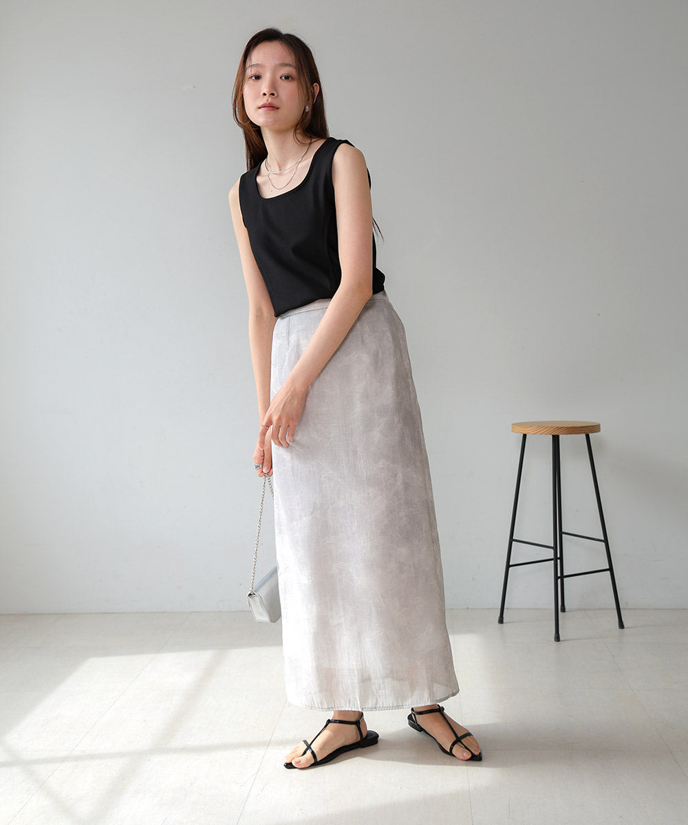 NUANCE MARBLE I-LINE SKIRT