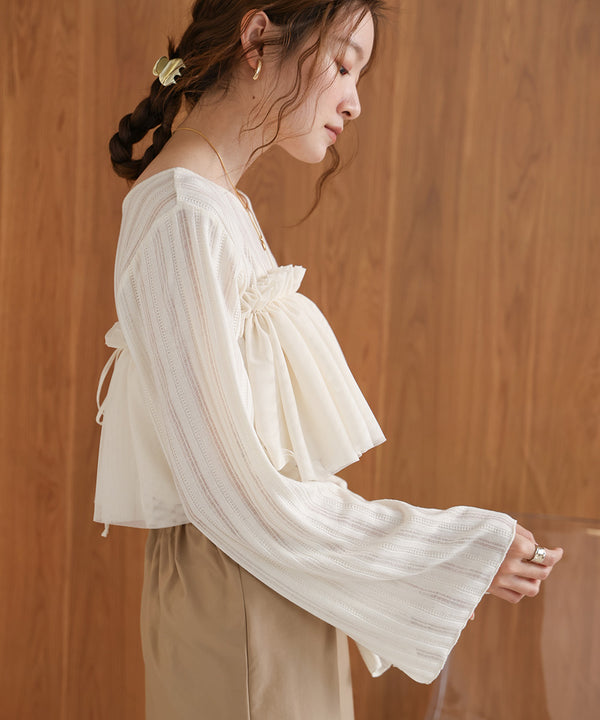TULLE RUFFLE COLLAR