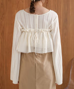 TULLE RUFFLE COLLAR