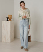 TULLE RUFFLE COLLAR
