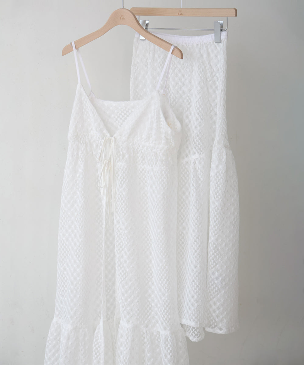 lace gilet camisole onepiece
