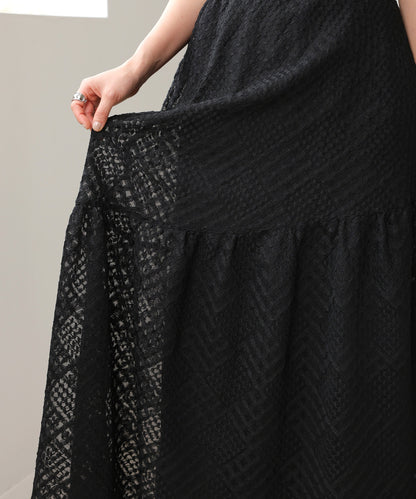 lace tiered skirt