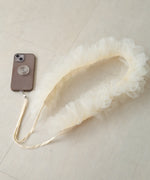 shoulder tulle smartphone strap