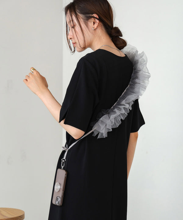 shoulder tulle smartphone strap