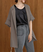 single button tailored jacket